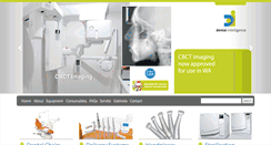 Desktop Screenshot of dentalintelligence.com.au